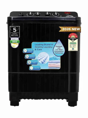 Image of TCL Semi Automatic Top Load Washing Machine 8.5 kg