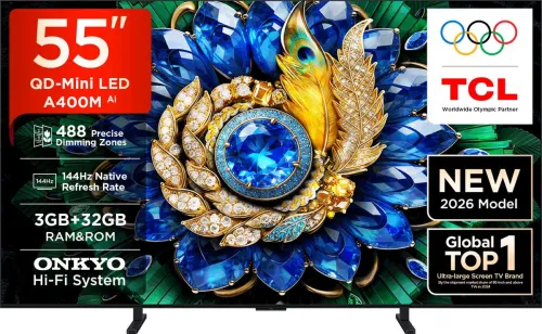 Image of TCL 55" 4K Mini LED Smart Google TV (55A400M)
