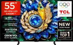 TCL 55 4K Mini LED Smart Google TV (55A400M)