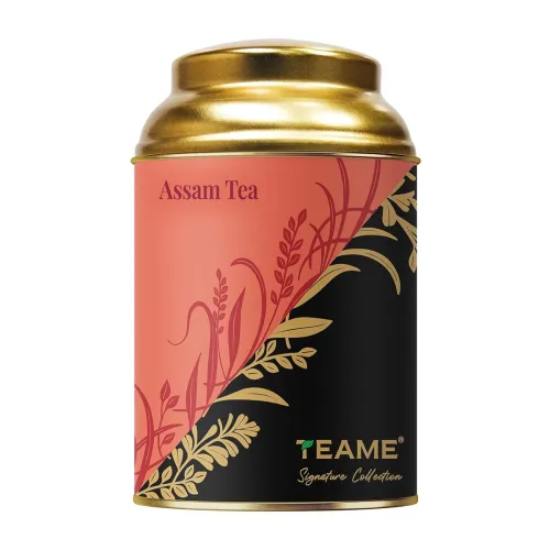 Image of TE-A-ME Assam Leaf Tea Tin- 50g | Assam Leaf | Loose Tea Leaves