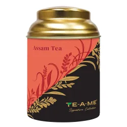 TE-A-ME Assam Leaf Tea Tin- 50g 