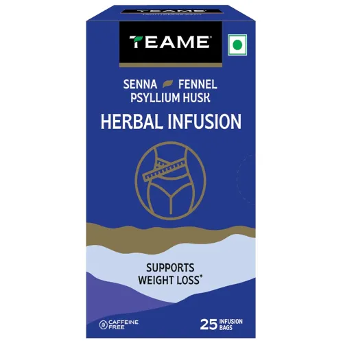 Image of TE-A-ME Senna Fennel Psyllium Husk Herbal Infusion, 25 Bags 