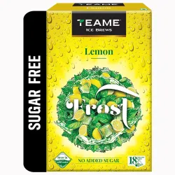 TE-A-ME Lemon Iced Tea Bags, 18 Pyramid Sachets | Sugar-Free Lemon Black Tea Blend | Cold Brew Tea