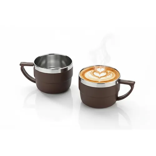 Image of Tea & Coffee Cup Set 2 Pcs,