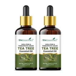 Tea Tree Essential Oil to Control Excess Sebum 2x15ml