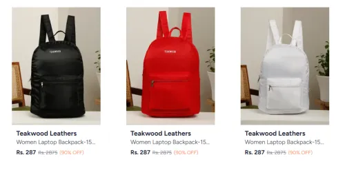 Image of Teakwood Leathers Backpack Up to 90% Discount