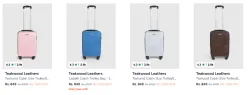 Teakwood Leathers Luggage Starting at ₹849