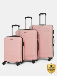 Teakwood Leathers Hard Body Set of 3 Luggage 8 Wheels