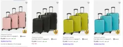 Teakwood Leathers Suitcases at minimum 80% Discount