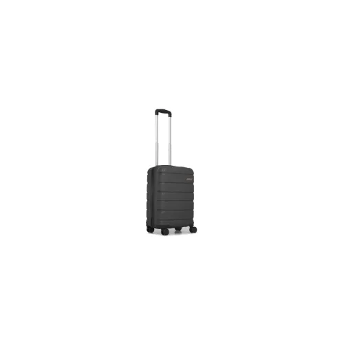 Image of TEAKWOOD LEATHERS Unisex 8 Wheels Trolley Bag