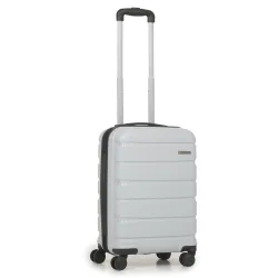 TEAKWOOD LEATHERS Unisex 8 Wheels Trolley Bag