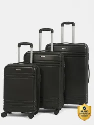 Teakwood Leathers Unisex Textured Trolley Bag