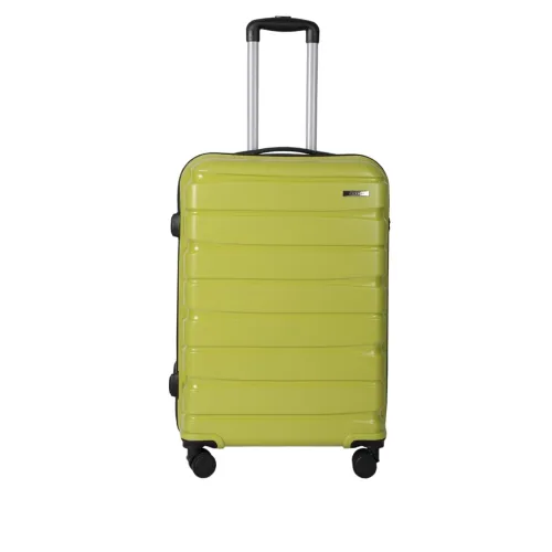 Image of Teakwood Medium Cabin Size 8 Wheels Trolley Bag