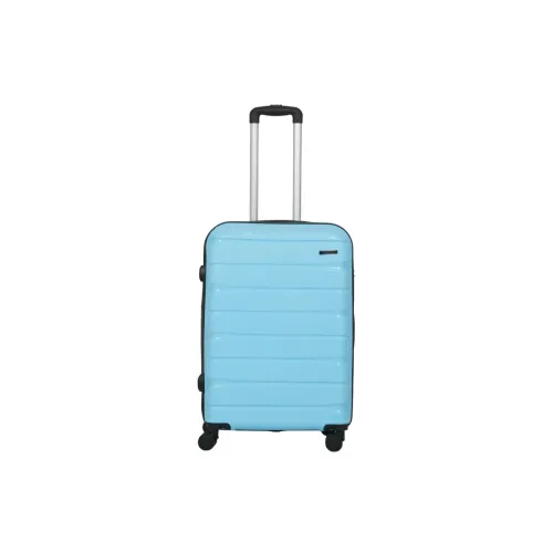 Image of Teakwood Medium Cabin Size 8 Wheels Trolley Bag