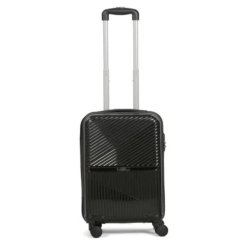 Image of Teakwood Small Size 8 Wheels Trolley Bag Hard Cabin