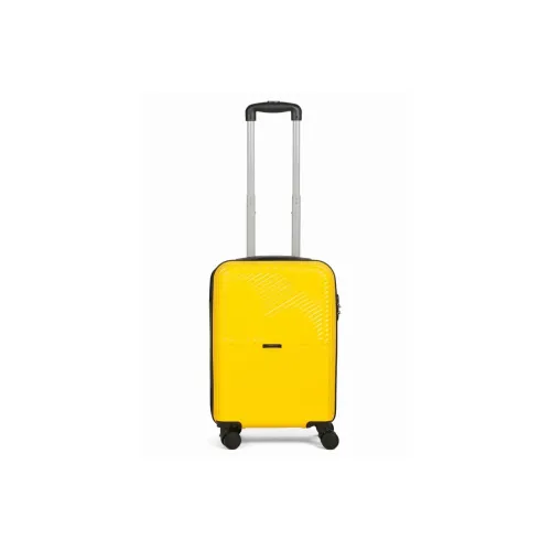 Image of Teakwood Small Size 8 Wheels Trolley Bag