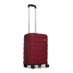 Teakwood Unisex Trolley Bag 8 Wheel Suitcase