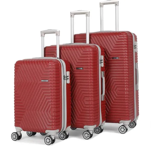 Image of Teakwood Leathers Hard Body Set of 3 Luggage