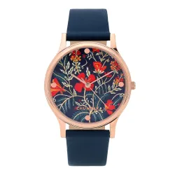 TEAL BY CHUMBAK Round Dial Analog Watch 