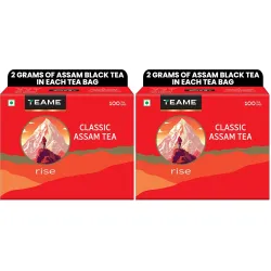 TE-A-ME Classic Assam Tea Bags 100 | Black Tea Bags | Assam Teabags (Pack of 2)