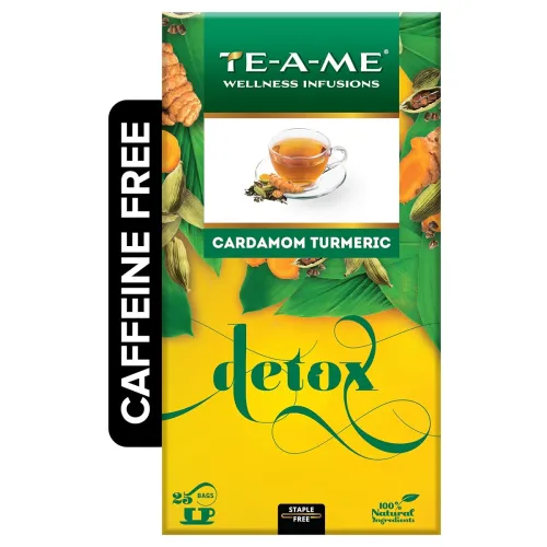 Image of TE-A-ME Detox Cardamom Turmeric Herbal Tea