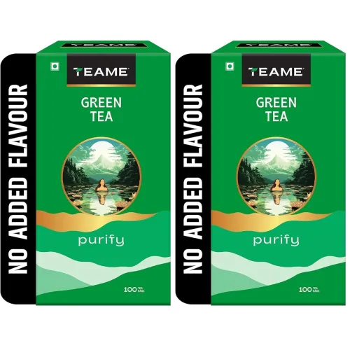 Image of TE-A-ME Pure Green Tea Bags Pack of Two