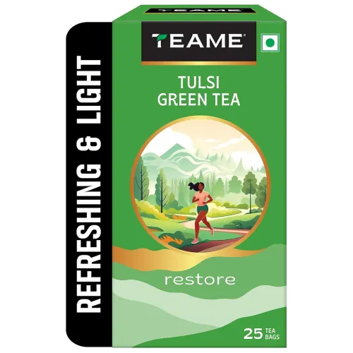 Image of TE-A-ME Tulsi Green Tea - Green Tea Bags 25 pcs