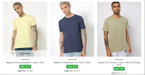 Image of TEAMSPIRIT Regular T-Shirt Minimum 75% Discount