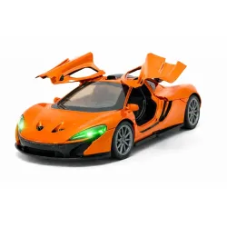 TEC TAVAKKAL 1:36 Scale Diecast Metal Toy Car with Openable Doors, Pull-Back Action, LED Lights & Music – Premium Mini S