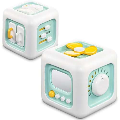 Image of TEC TAVAKKAL Montessori 6 in 1 Baby Sensory Toys for Kids