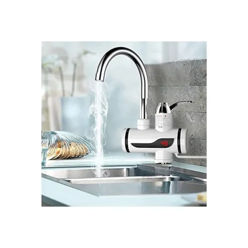 Image of TechKing (SPECIAL WITH 15 YEARS WARRANTY) Tankless Hot and Cold Water Geyser Water Heater Faucet Fast Heating Tap with L