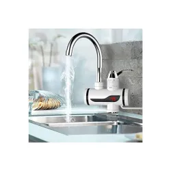 TechKing (SPECIAL WITH 15 YEARS WARRANTY) Tankless Hot and Cold Water Geyser Water Heater Faucet Fast Heating Tap with L