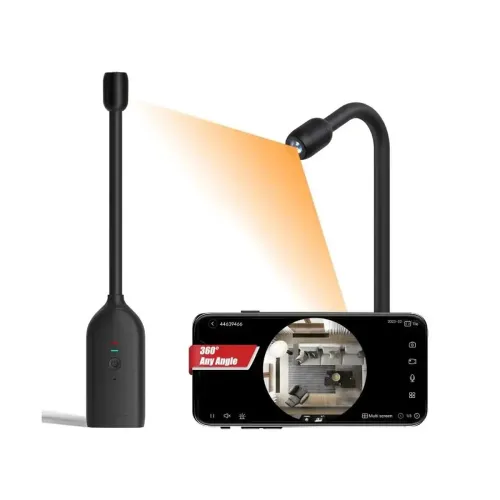 Image of Technoview 360° WiFi Fisheye Camera, 1080p, 2-Way Audio, Motion Detection