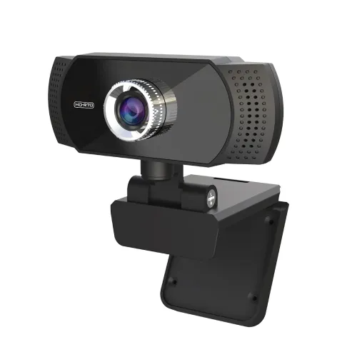 Image of TECHNOVIEW Full HD Web Camera for Computer, Laptop, 1080p 30 FPS Webcam with Built-in Mics, Manual Focus, 2.1 Megapixel 