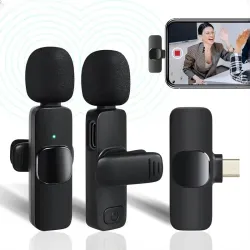TECHNOVIEW K9-V2 2.4GHz Wireless Dual Lavalier Microphone System