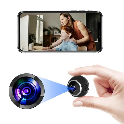 Image of Technoview Mini WiFi Camera, 1080p, Night Vision, Magnetic