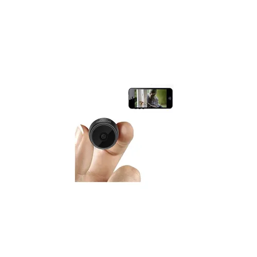 Image of TECHNOVIEW Spy Mini Camera with Audio and Video Live Feed WiFi with Cell Phone App