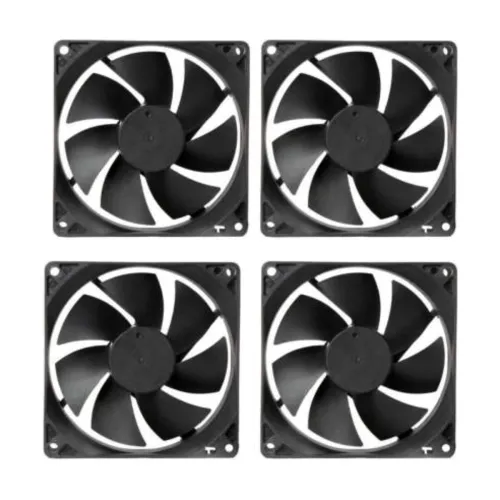 Image of TechSupreme DC 12V Cooling Fan for PC (PACK OF 4)