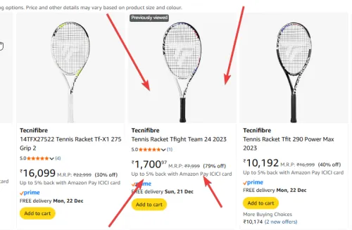 Image of Tecnifibre Tennis Racket Tfight