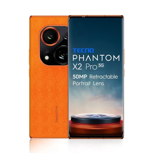 Image of TECNO Phantom X2 Pro 5G Mars Orange (12GB RAM,256GB Storage) | World's 1st Retractable 50MP Portrait Lens | 