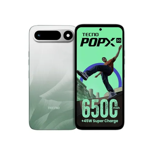 Image of Tecno POP X 5G (Ripple Green, 4GB+128GB) 