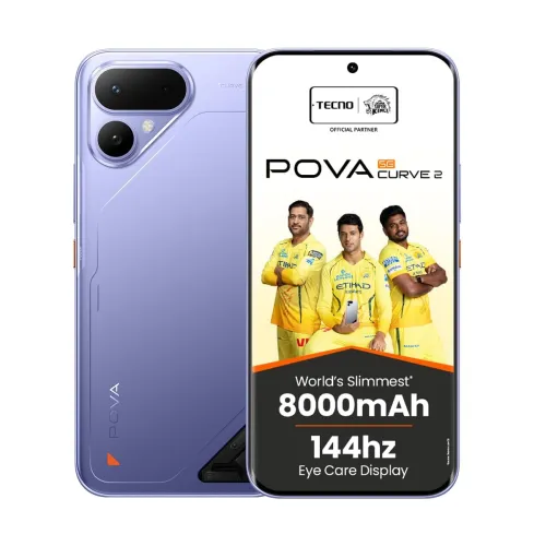 Image of Tecno Pova Curve 2 5G (Mystic Purple, 8GB RAM, 256GB Storage)