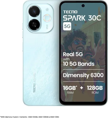 Image of Tecno Spark 30C 5G 128GB Smartphone