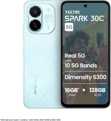 Tecno Spark 30C 5G 128GB Smartphone