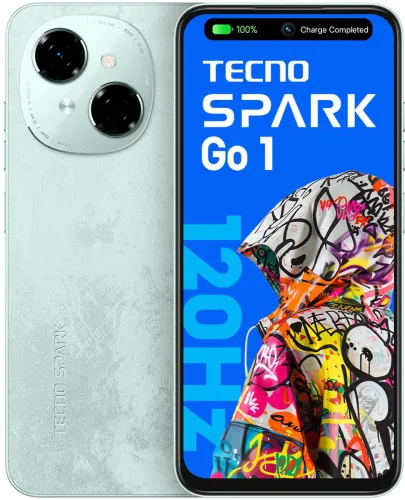 Image of Tecno Spark Go 1 (Magic Skin Green, 64 GB) (3 GB RAM)