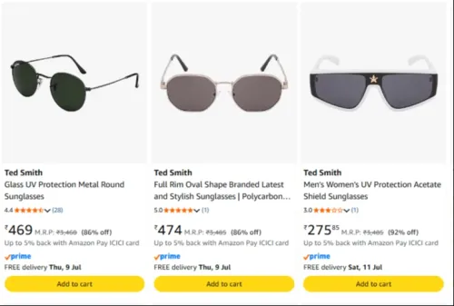 Image of ted smith glasses upto 90% off