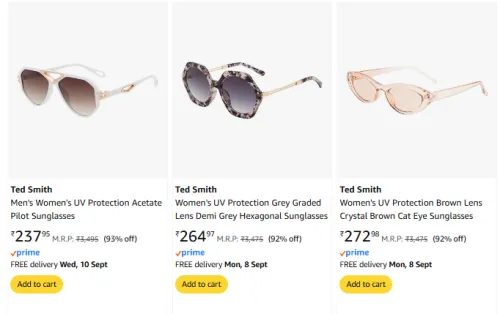 Image of Ted Smith Sunglasses Upto 93% Discount
