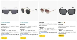 Ted Smith Unisex Sunglasses Upto 93% Discount