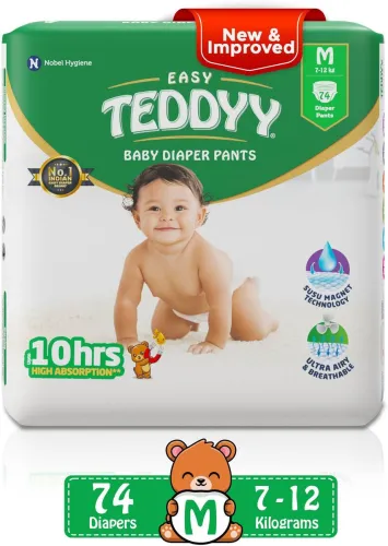 Image of TEDDYY Easy Diaper Pants – Size M (74 Pieces)