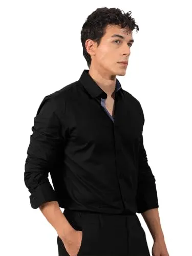 Image of Tee Projekt Men's Shirt Solid Cotton 